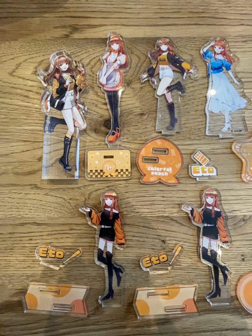カラフルピーチ からぴち えと アクスタ まとめ売り 鏡