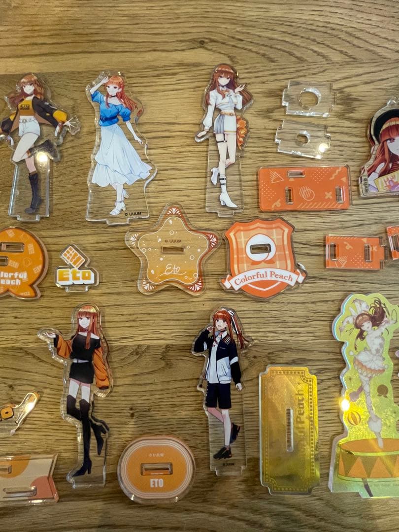 カラフルピーチ からぴち えと アクスタ まとめ売り 鏡