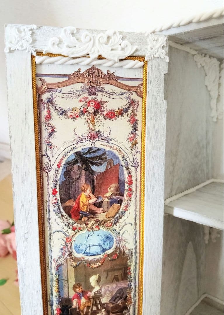 ロココ調　戸棚　ボックス　ラック