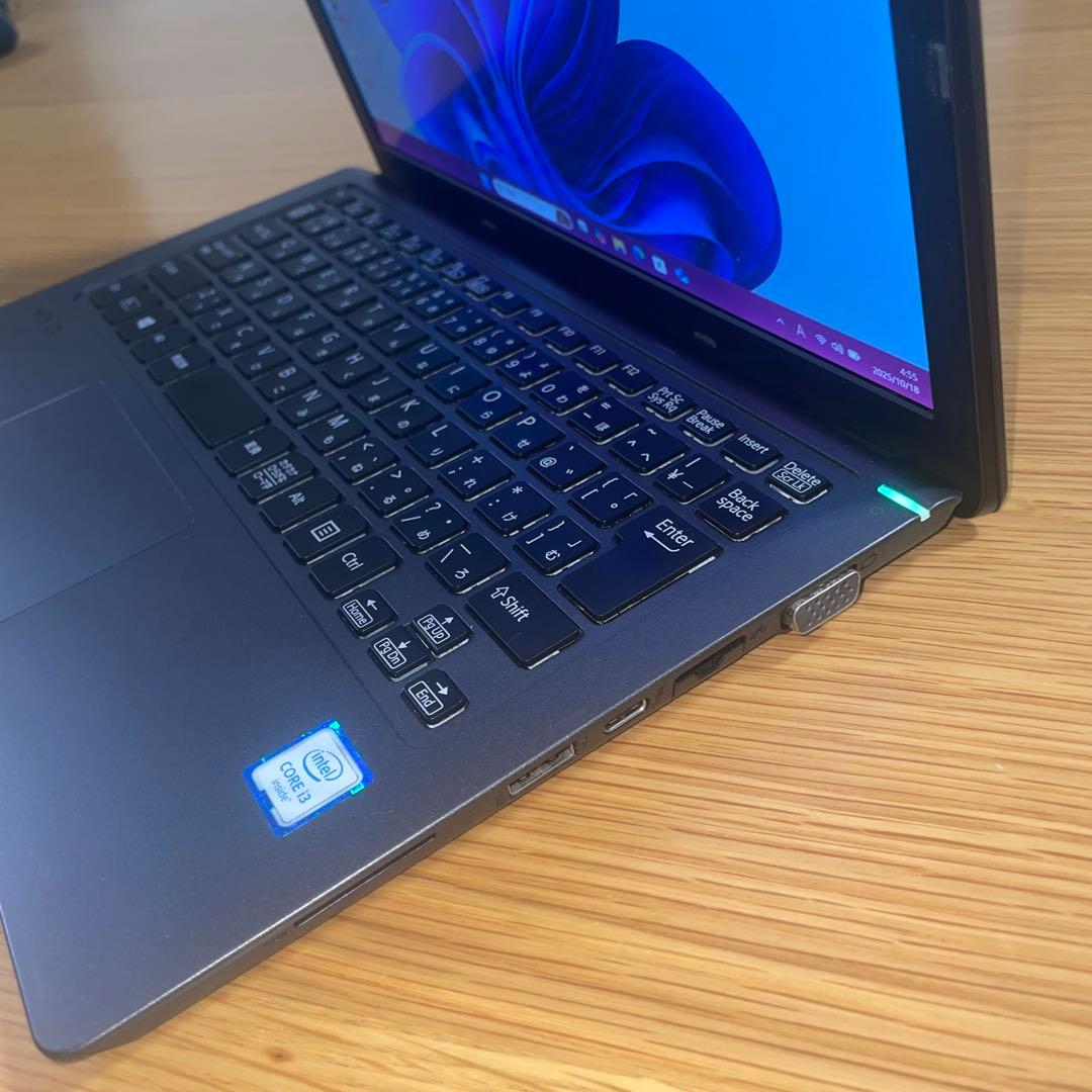 美品VAIO✨i5＆高速SSD⭐薄型軽量✨Windows11✅Office
