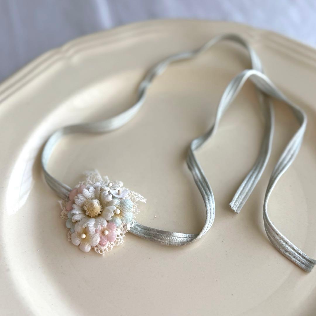 ブライスsize布花ヘッドドレスセット◾️ハンドメイド アウトフィット ぬいぐるみ