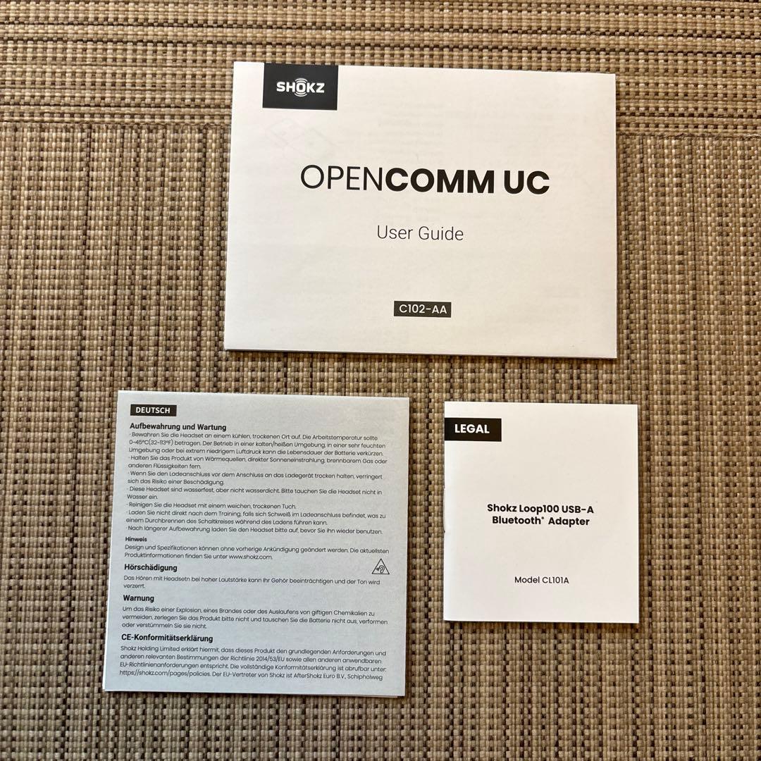 SHOKZ OPEN COMM UC（USBアダプタ）