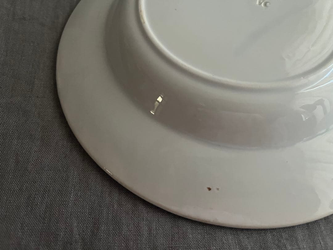 Creil et Montereau モントロー スーププレート アンティーク