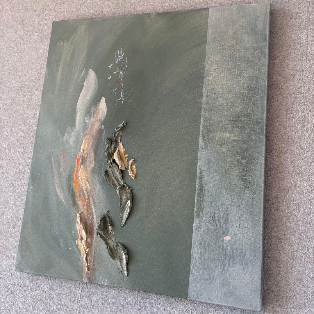 現代アート　53×45.5㎝　大きめ　モダン　アートパネル　インテリア　絵画