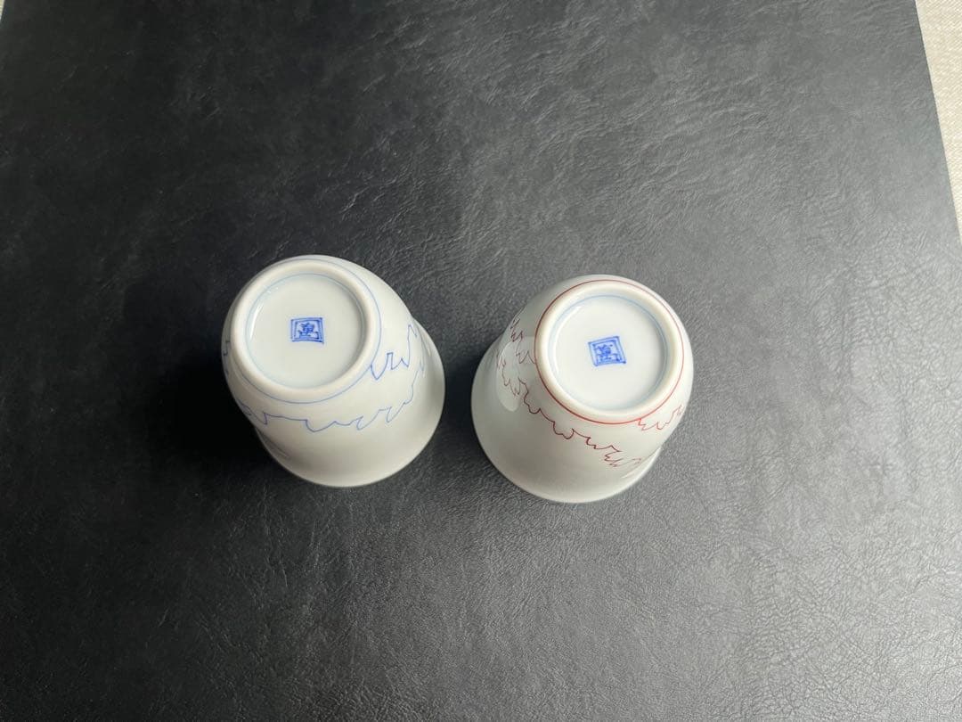 伊万里焼　畑萬陶苑　茶器セット　さくら　急須　湯呑み2点　小皿2枚　もてなし揃