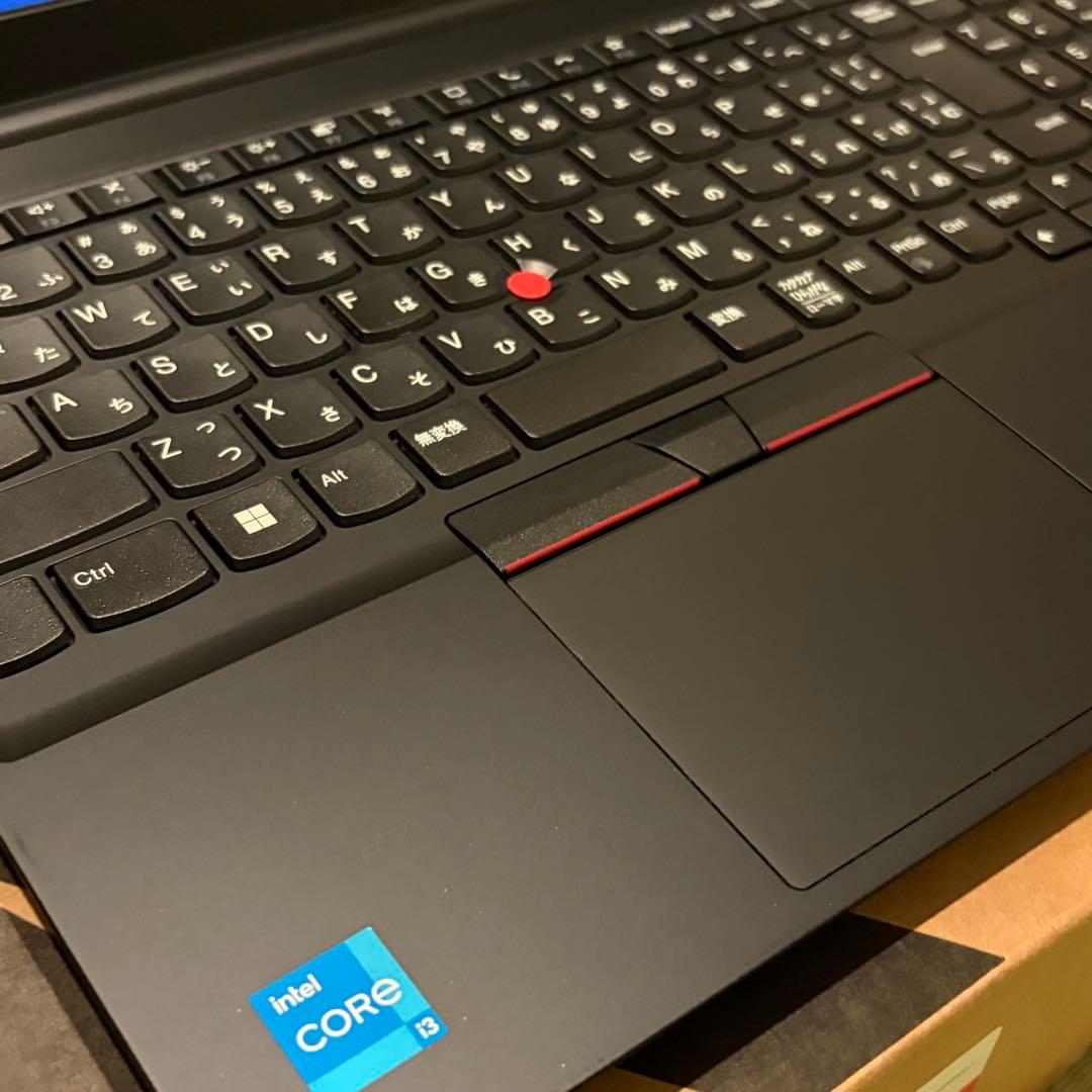 極美品 ThinkPad E15 Gen4 i3 16GB/SSD512GB