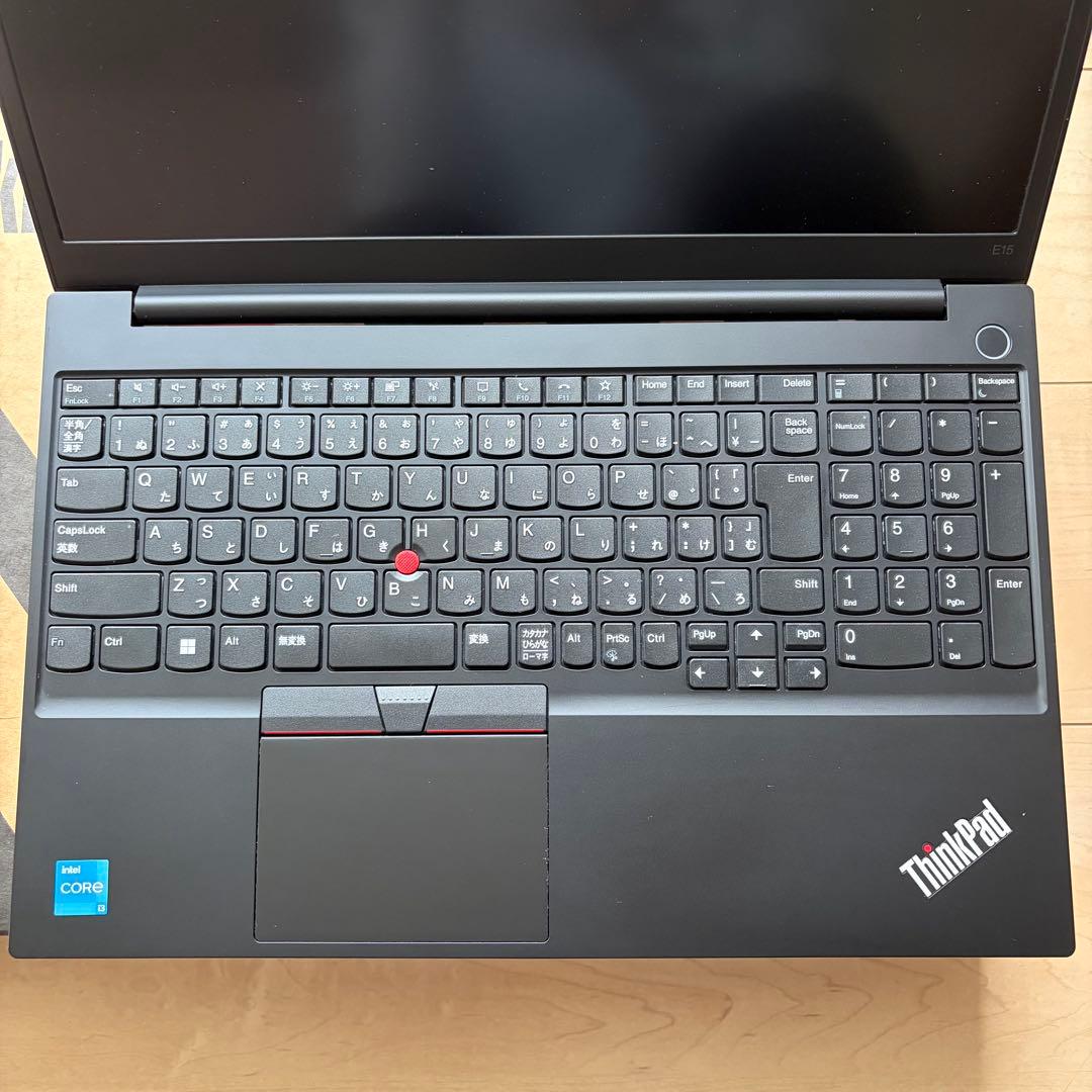 極美品 ThinkPad E15 Gen4 i3 16GB/SSD512GB