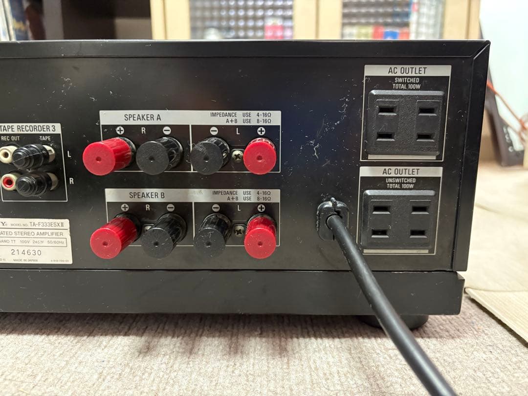 ジャンク SONY TA-F333ESXⅡ プリメインアンプ