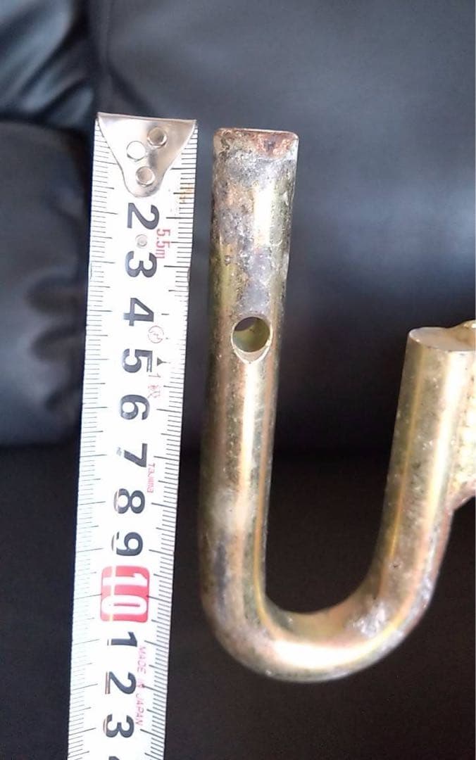 黄色の培土機（羽付き・長さ調節可）