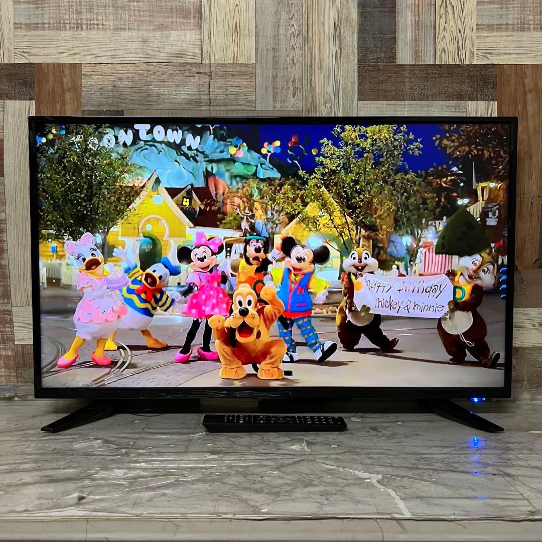 全国送料込❣️グランプレ40型録画機能付液晶テレビ1TB HDD、Wチューナー搭載