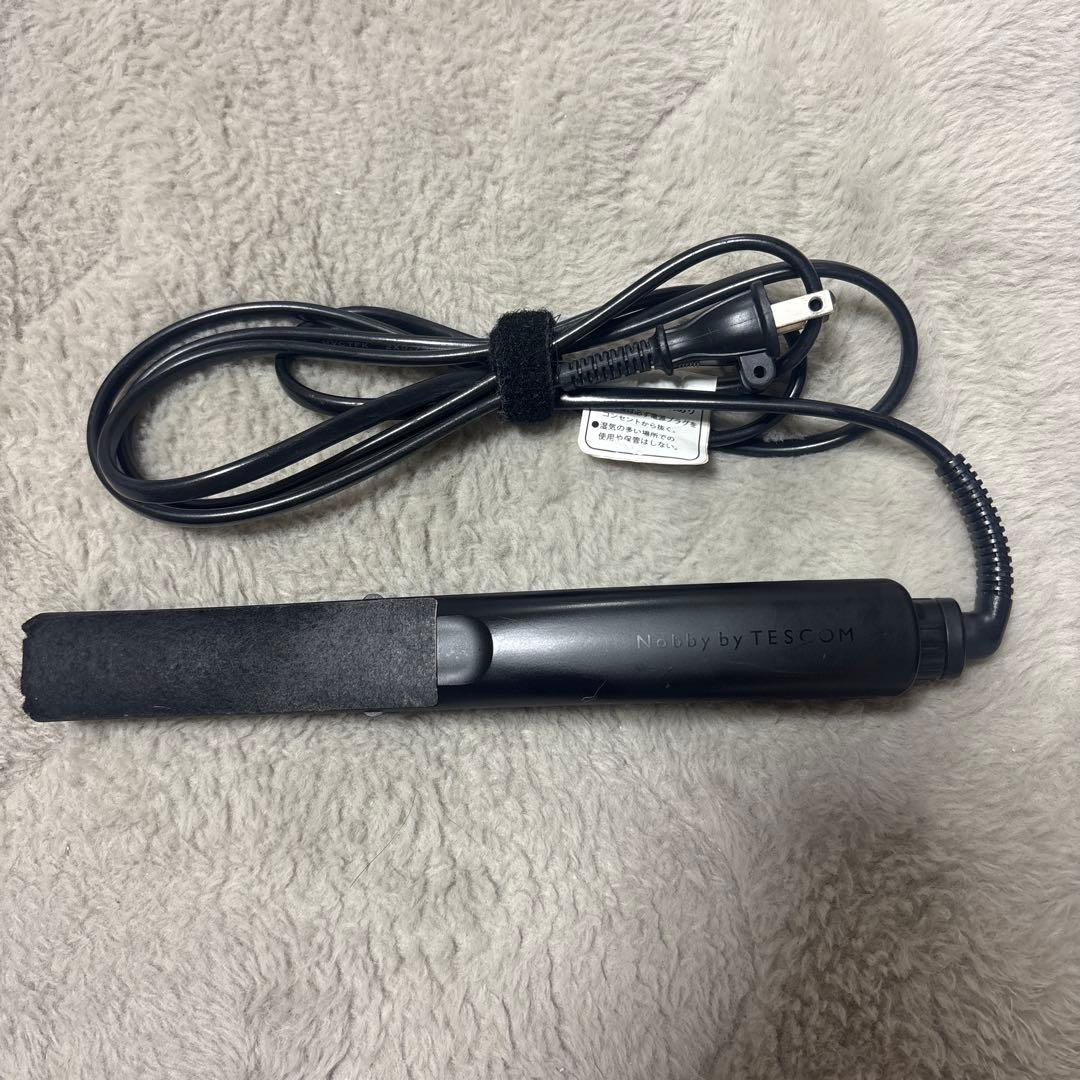 Nobby by TESCOM ストレートヘアアイロン ブラック値下げ交渉〇