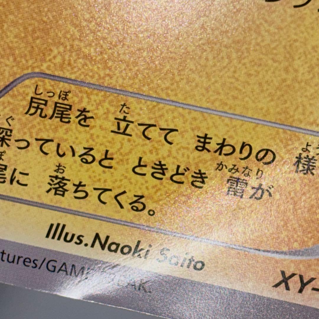 ポケモンカード　ピカチュウ　ジャンボカード　ハッピーギフト　XY-P　トイザらス