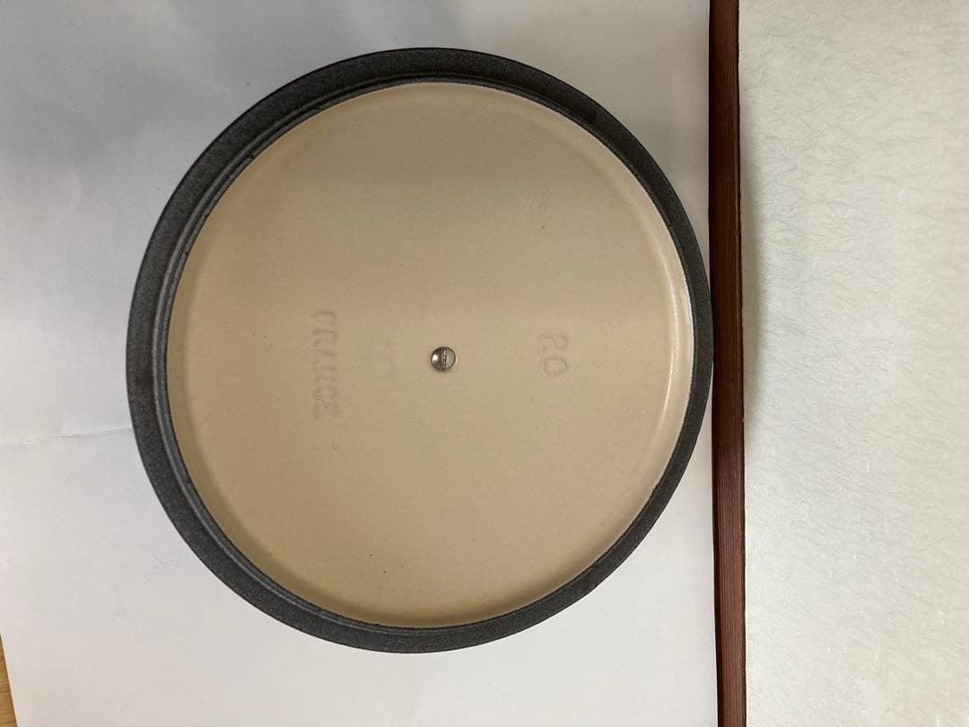 LE CREUSET 両手鍋 パープル 20センチ
