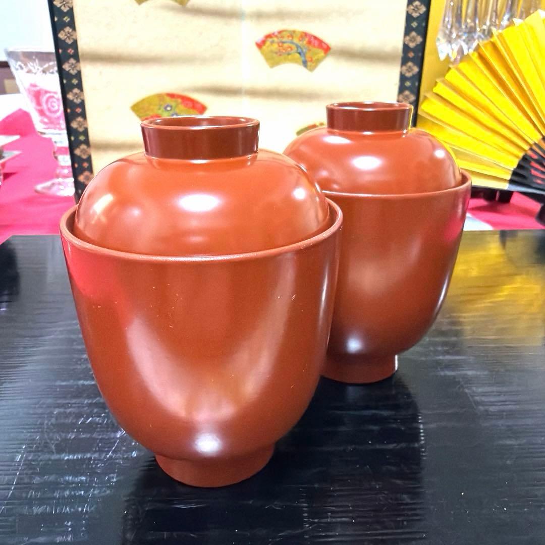 たち吉赤絵金彩八角小鉢　木仙窯 鳳凰 赤絵 文角HOYAクリスタルNo.5-18