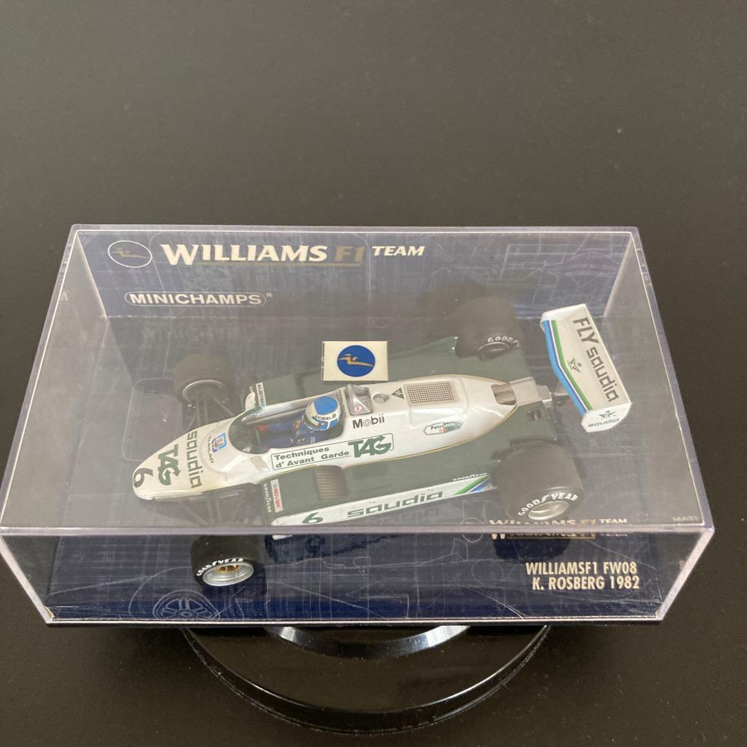 ミニチャンプス F1 ウィリアムズ FW08 ケケ ロズベルグ