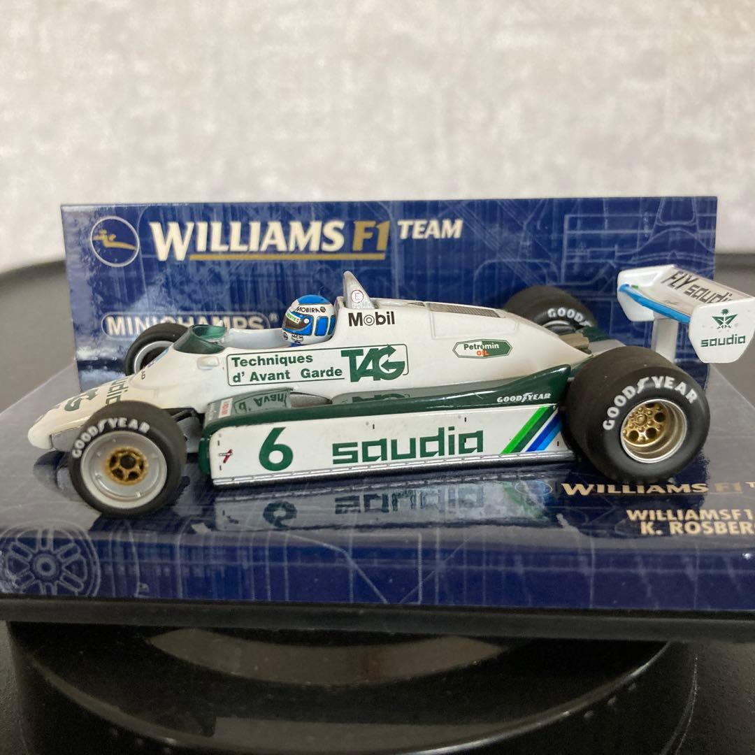 ミニチャンプス F1 ウィリアムズ FW08 ケケ ロズベルグ
