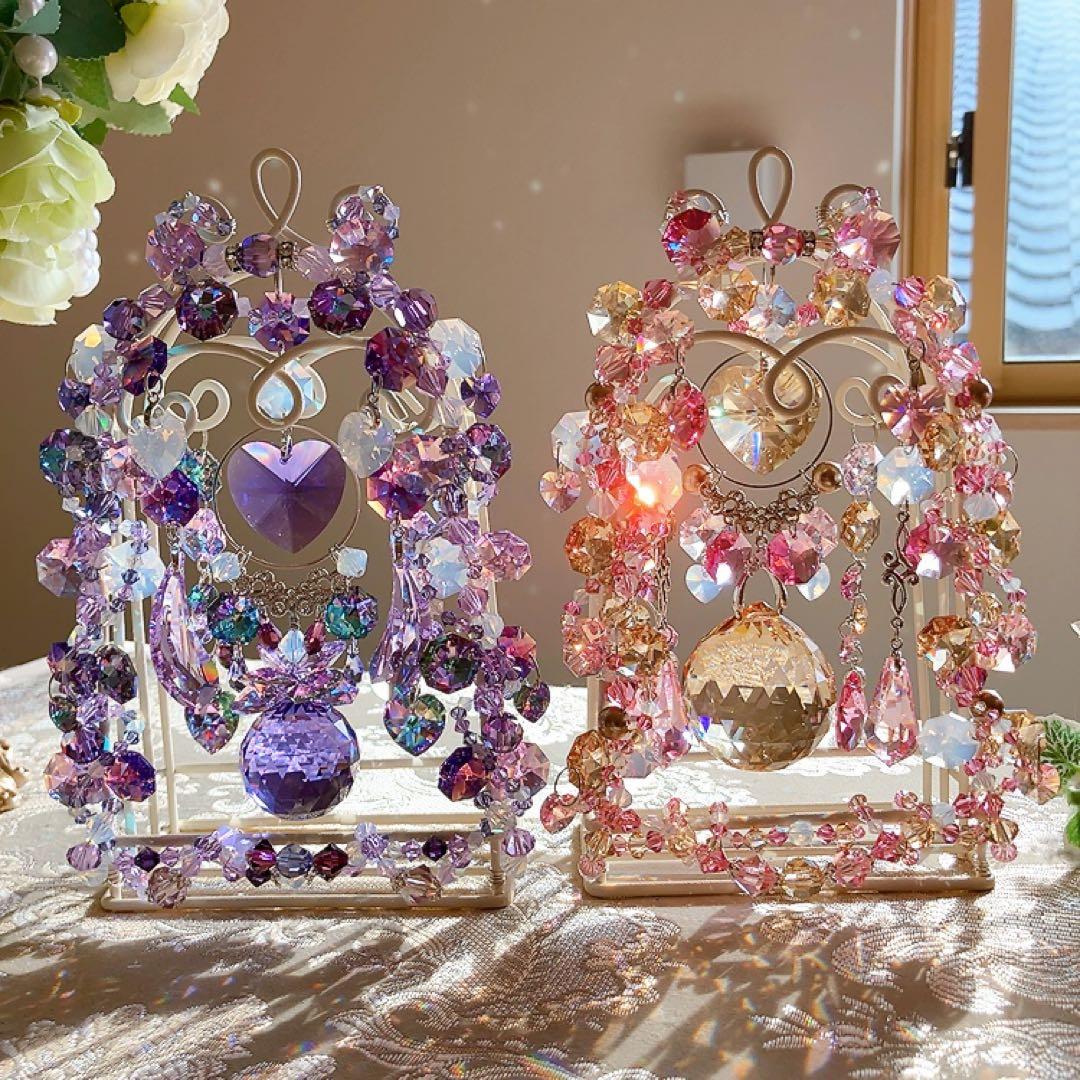 ☆かおmama☆様♡*.スワロフスキー♡スタンドサンキャッチャー2点♡