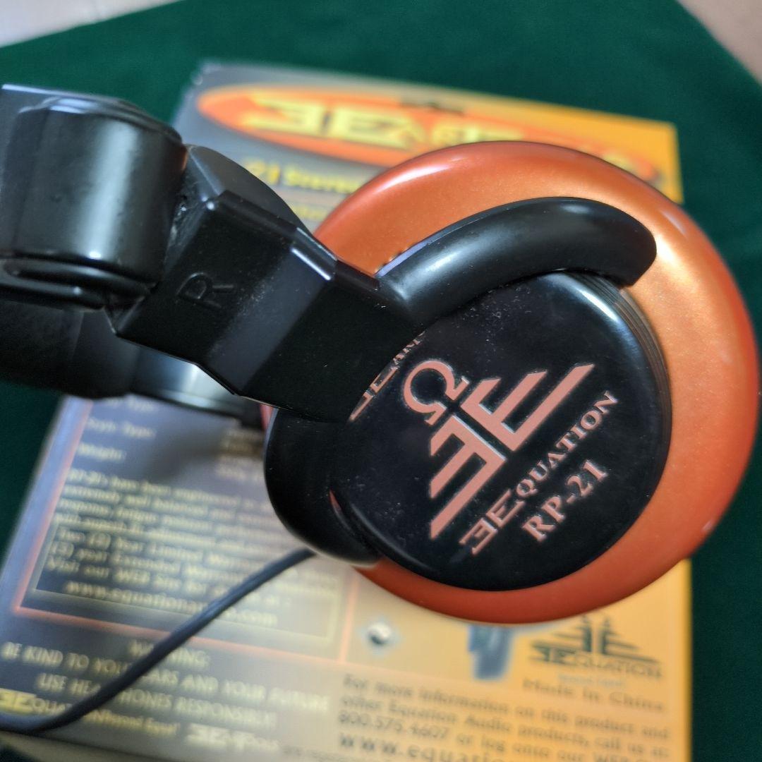 EQUATION AUDIO RP 21 ステレオ ヘッドホン 密閉型