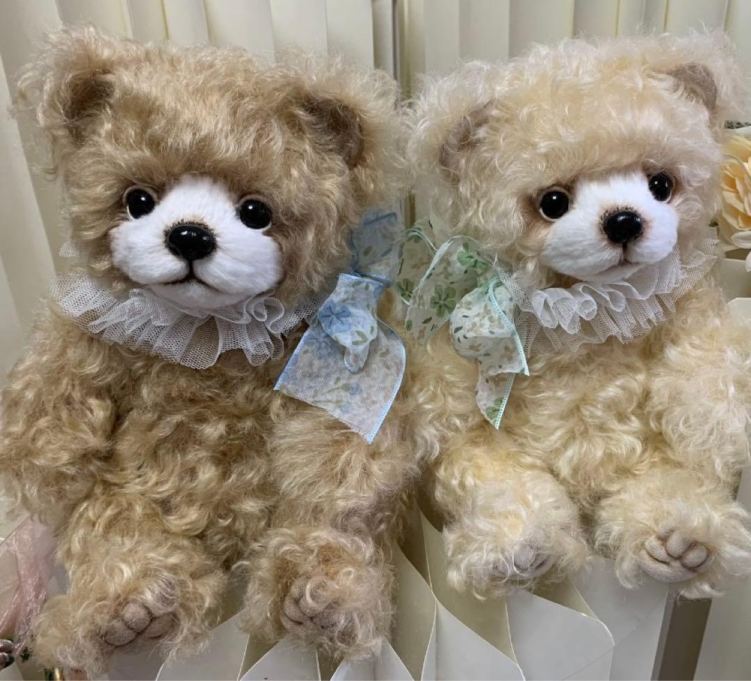 うるうるお目目のくまさん テディベア アーティストベア 海外作家様 ハンドメイド