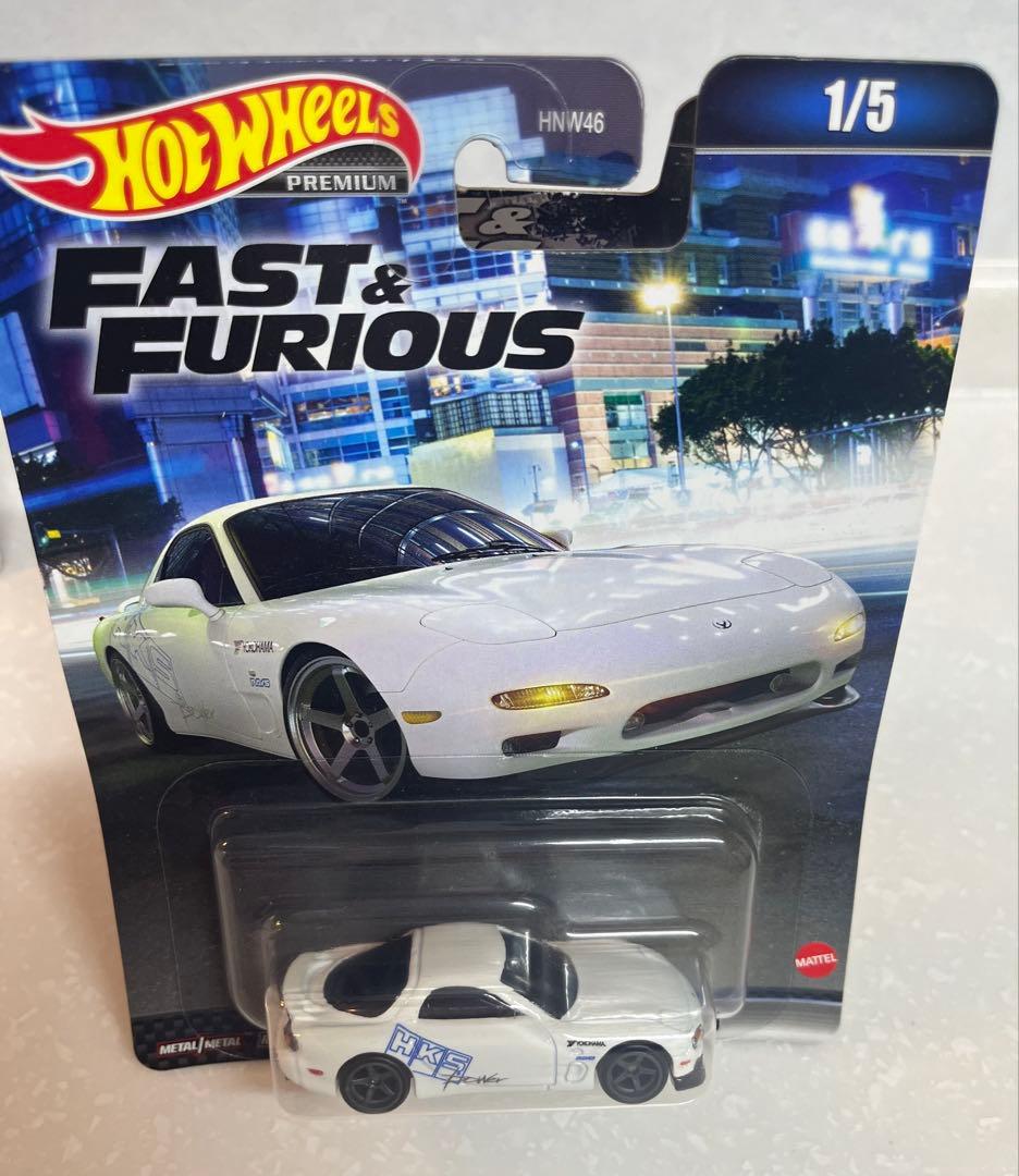 【新品未開封】ホットウィール95′マツダRX-7 ５台セット
