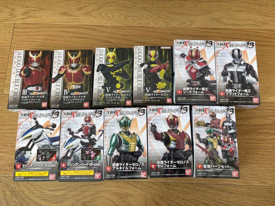 掌動　SHODO 仮面ライダー　まとめ売り