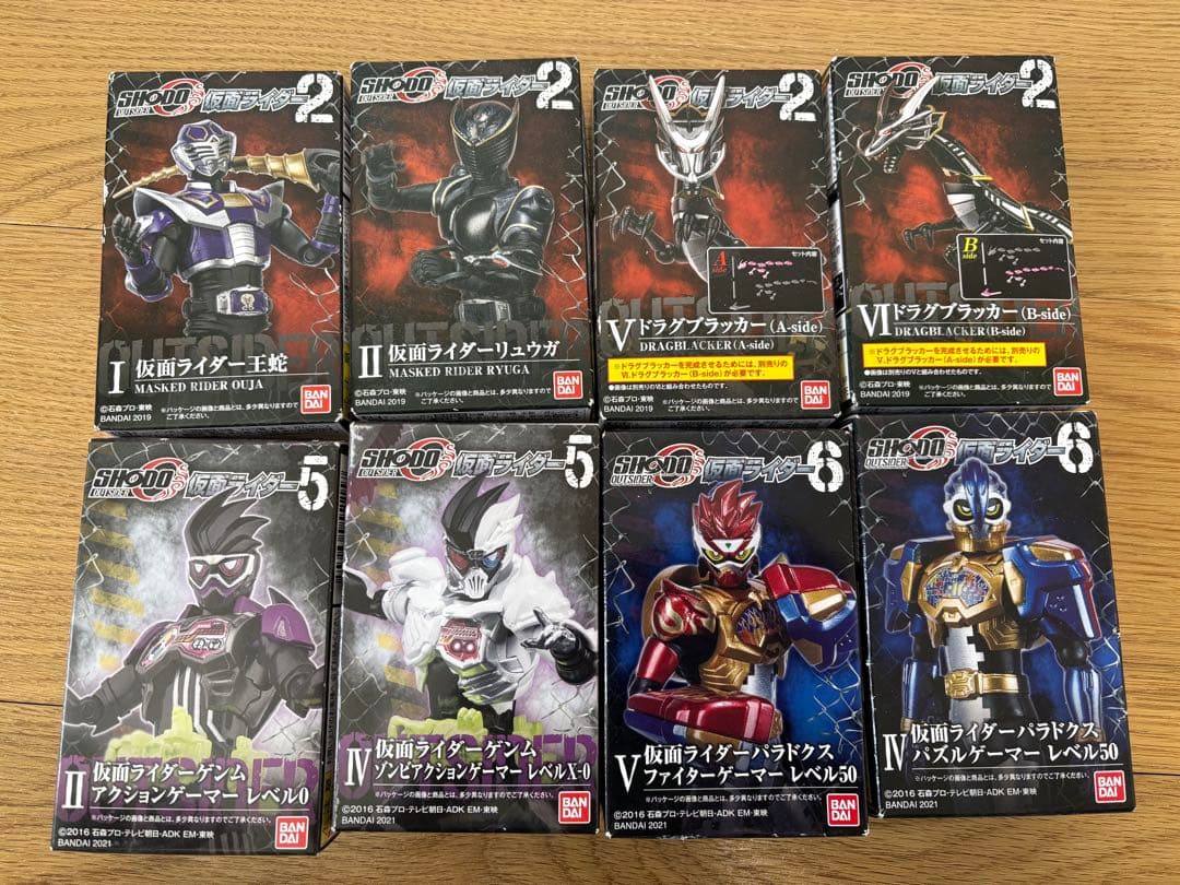 掌動　SHODO 仮面ライダー　まとめ売り