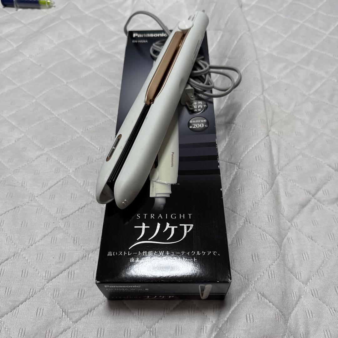パナソニック　ストレートアイロン　ナノケア