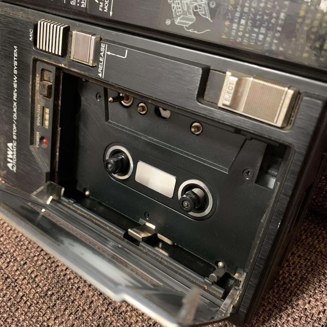 AIWA TP-22/AR-22【ラジオ動作/モーター音OK】合体メカ・ジャンク