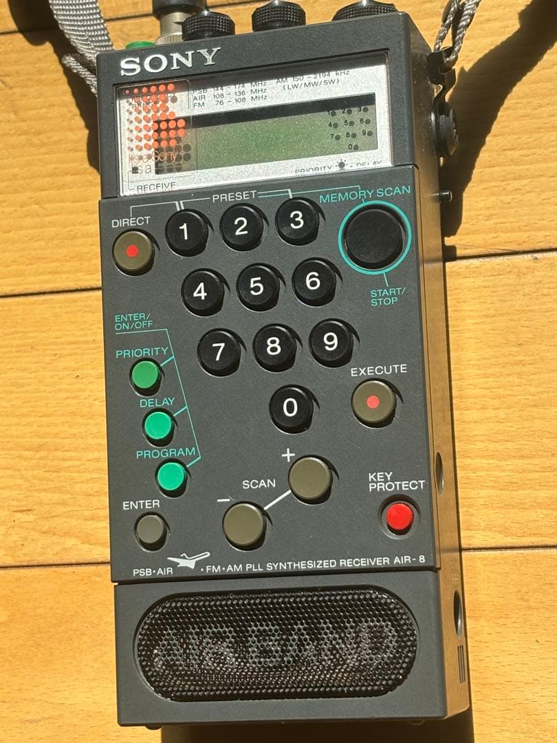 SONY AIR BAND ラジオ AIR-8 ジャンク品