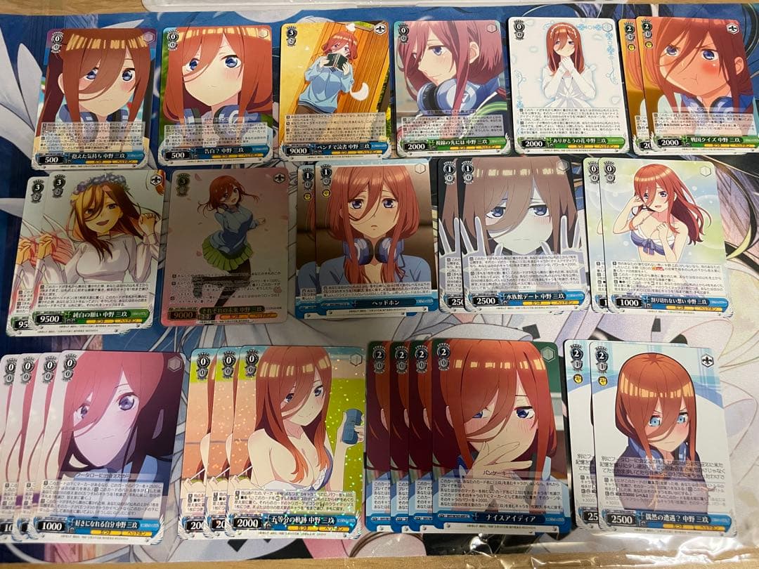 ヴァイスシュヴァルツ　五等分の花嫁　８門　デッキ　パーツ多数