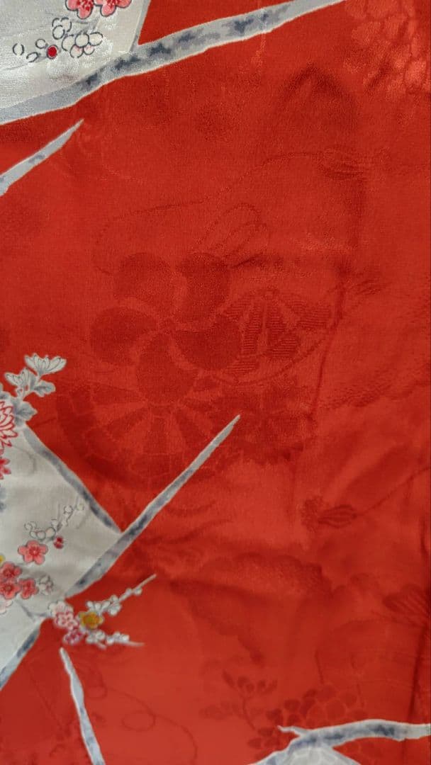 RK331アンティーク子供着物ジュニアサイズ着丈144センチ裄丈63正絹美品
