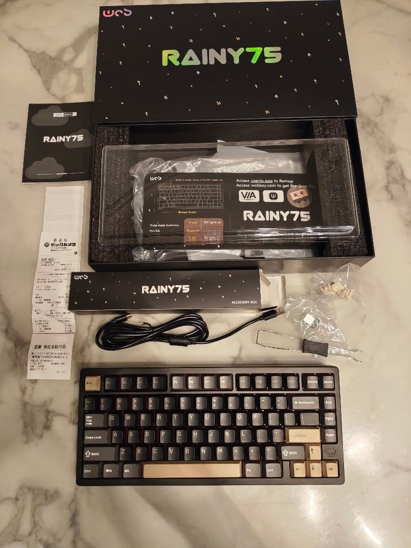 【美品】WOBKEY Rainy 75 Pro 英語配列