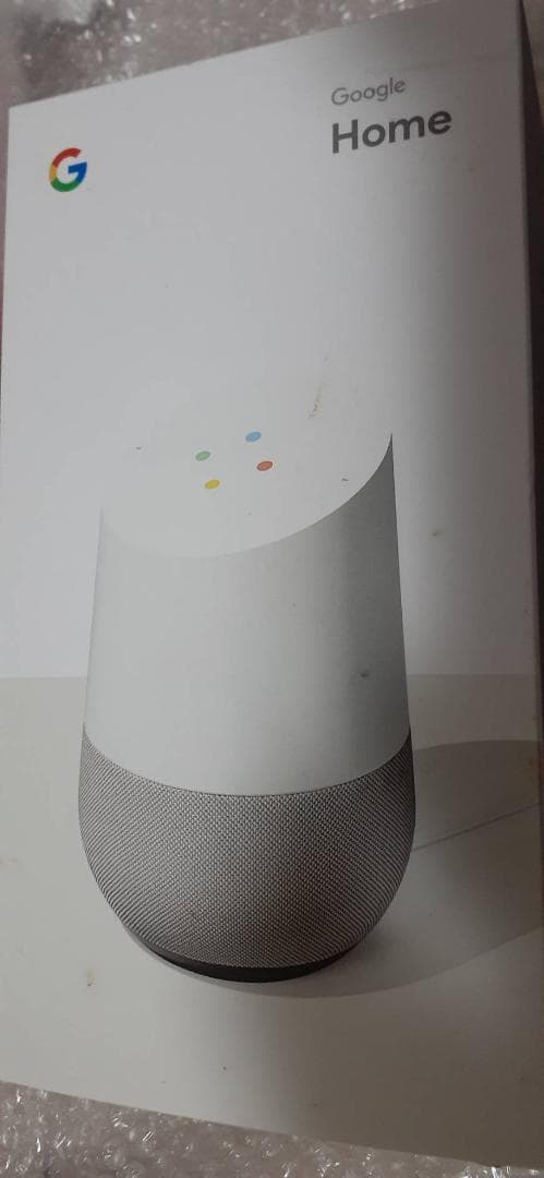 グーグルホーム（Google ） 新品未使用品※外箱に汚れがあります