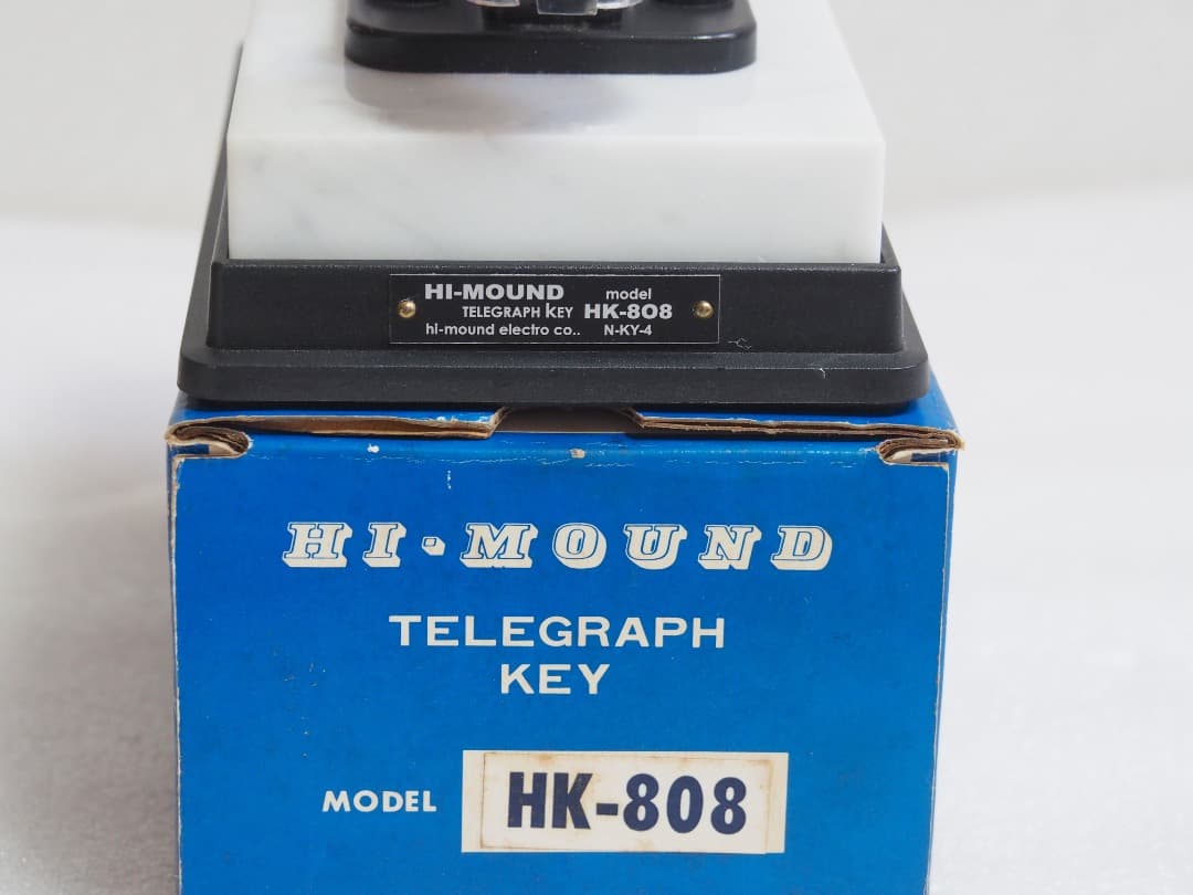 HI-MOUND(ハイモンド) HK-808 (N-KY-4)プロ仕様電鍵 元箱