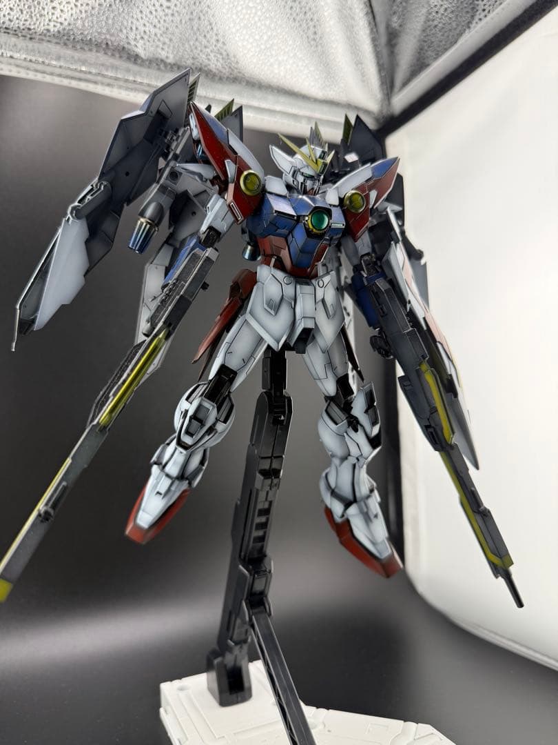 MGウイングガンダムプロトゼロ　ガンプラ