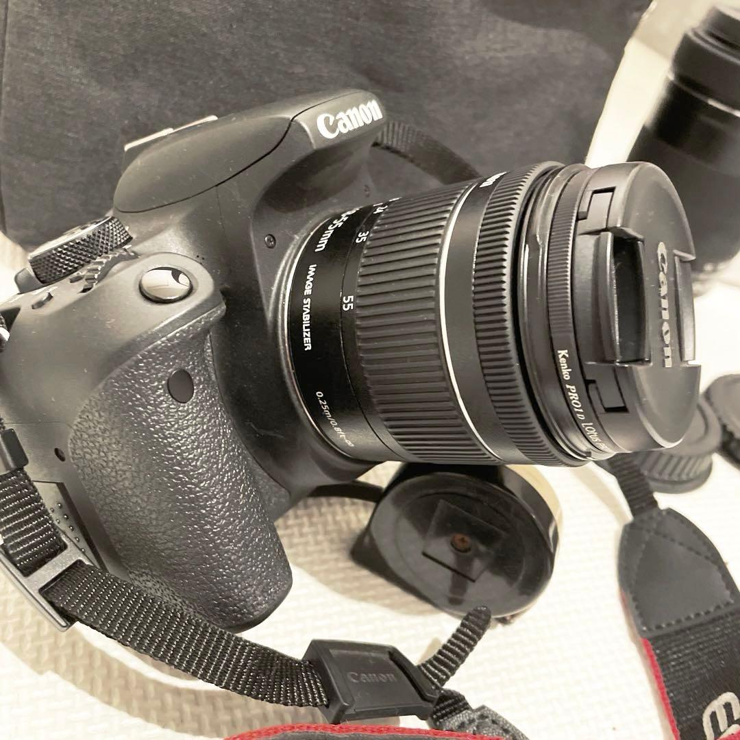 Canon EOS Kiss X9i 本体 望遠 ダブル ズームレンズ キット