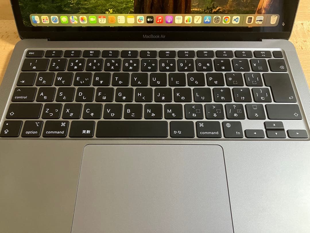 ✨ほぼ未使用✨【 MacBook Air】 M1 スペースグレイ 256GB