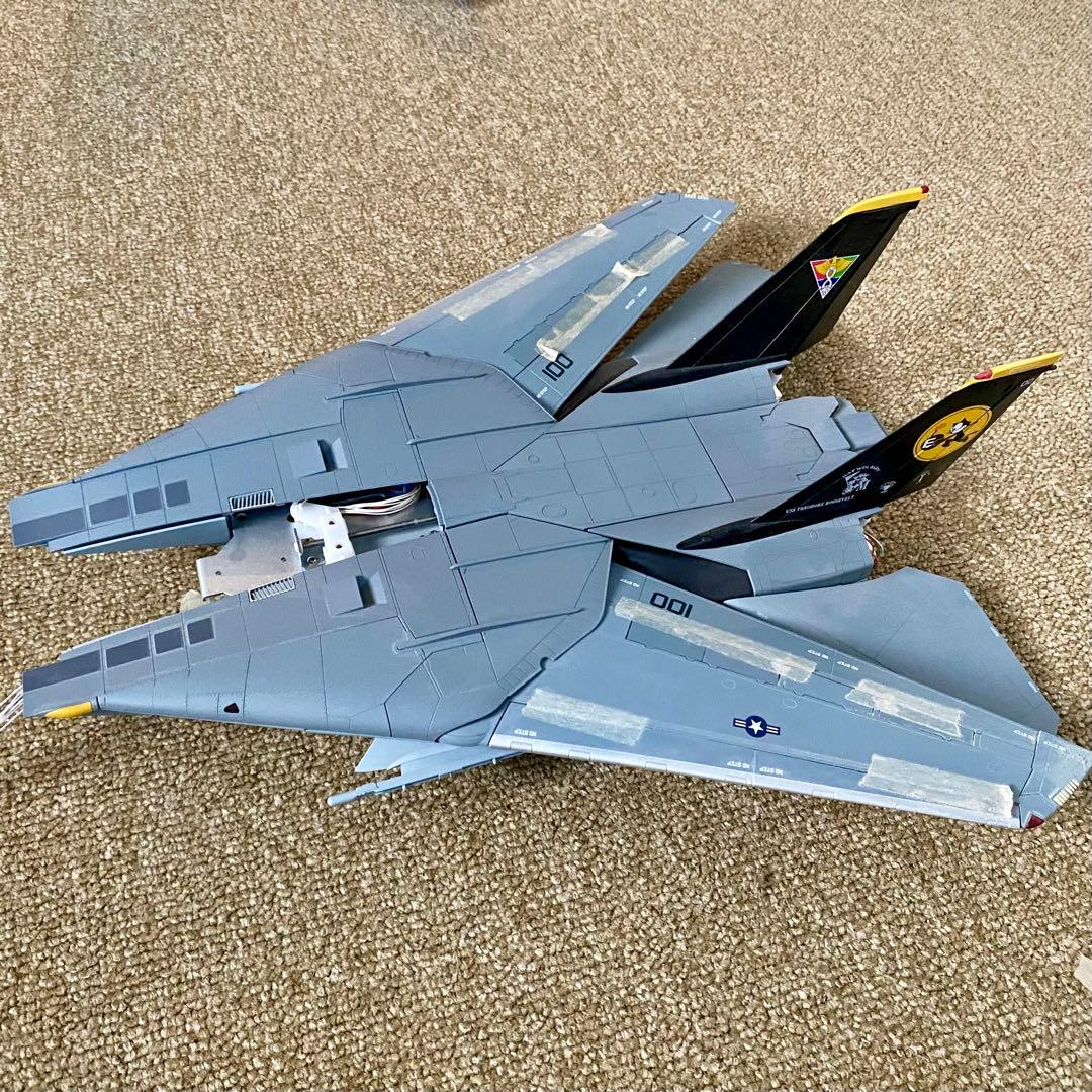 【ジャンク・部品取り】アシェット F-14 トムキャット (1〜83号) 組立済