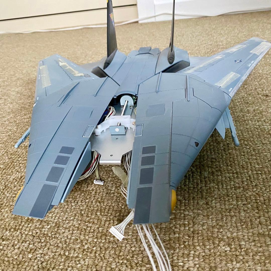 【ジャンク・部品取り】アシェット F-14 トムキャット (1〜83号) 組立済