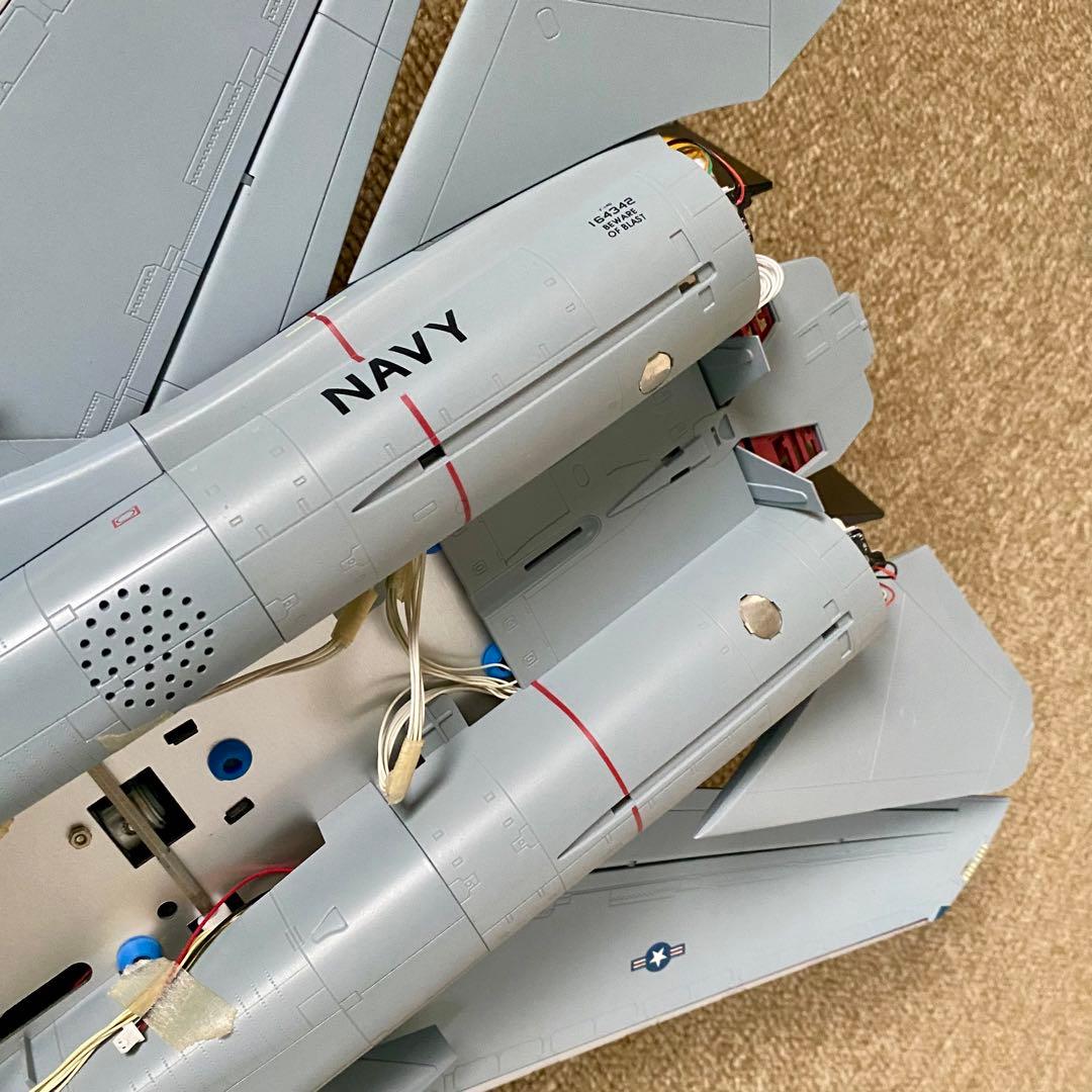 【ジャンク・部品取り】アシェット F-14 トムキャット (1〜83号) 組立済