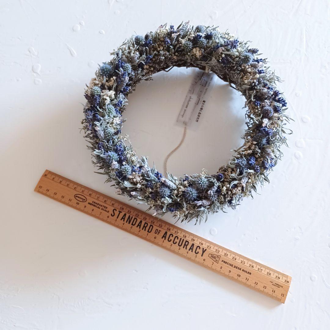 【魔女の棲む森 ～champetre shabby～】ドライフラワー リース