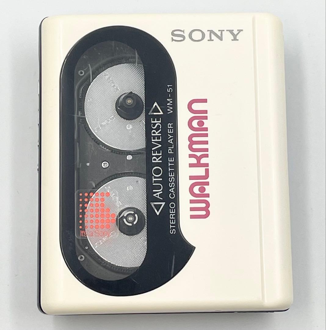 ジャンク　SONY WM-51 Walkman カセットプレーヤー