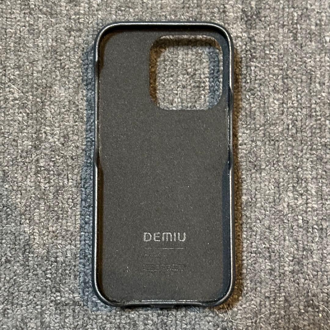 DEMIU BALLON iphone15 Proブラック スマホケースデミュウ
