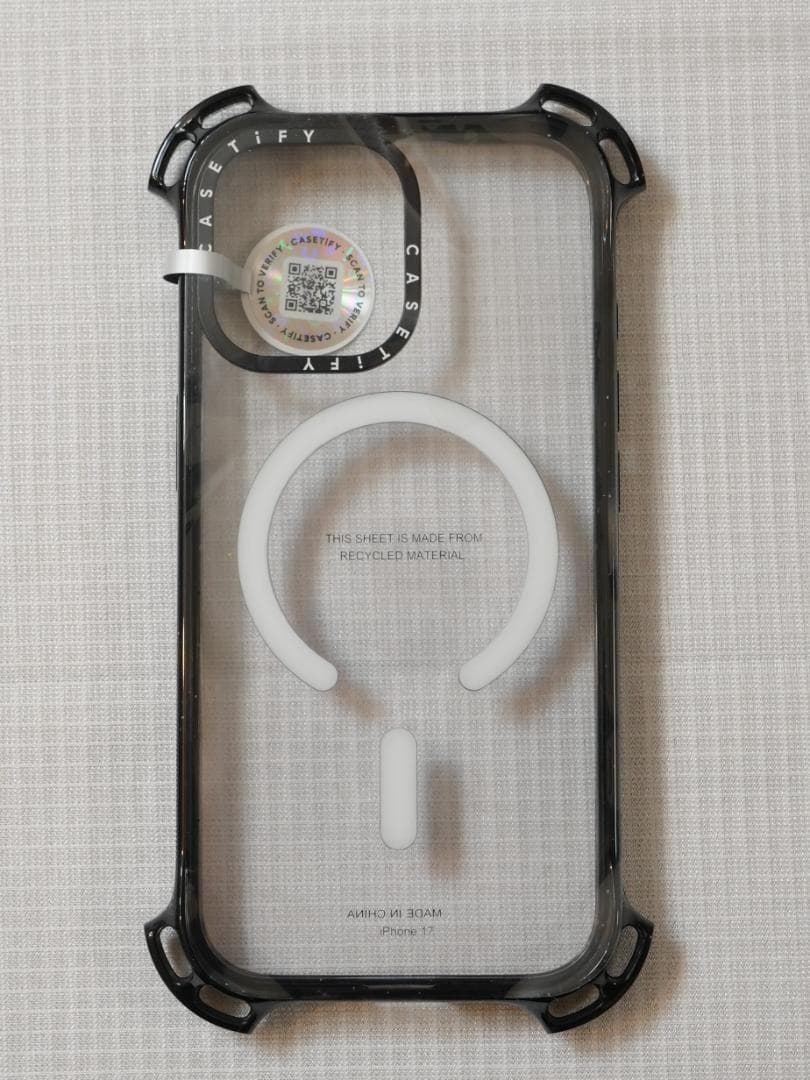 【新品】CASETiFY バウンス iPhone17ケース 耐衝撃 クリアケース