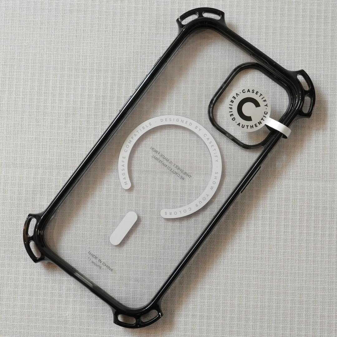 【新品】CASETiFY バウンス iPhone17ケース 耐衝撃 クリアケース