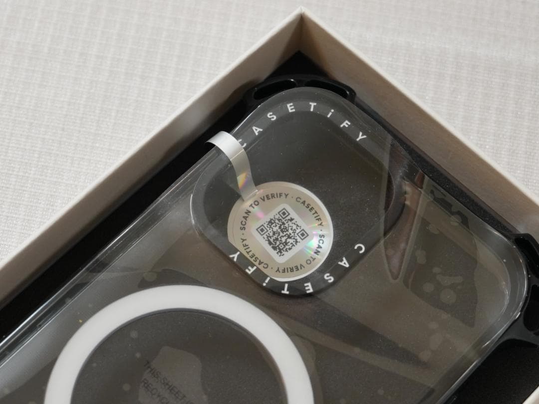 【新品】CASETiFY バウンス iPhone17ケース 耐衝撃 クリアケース
