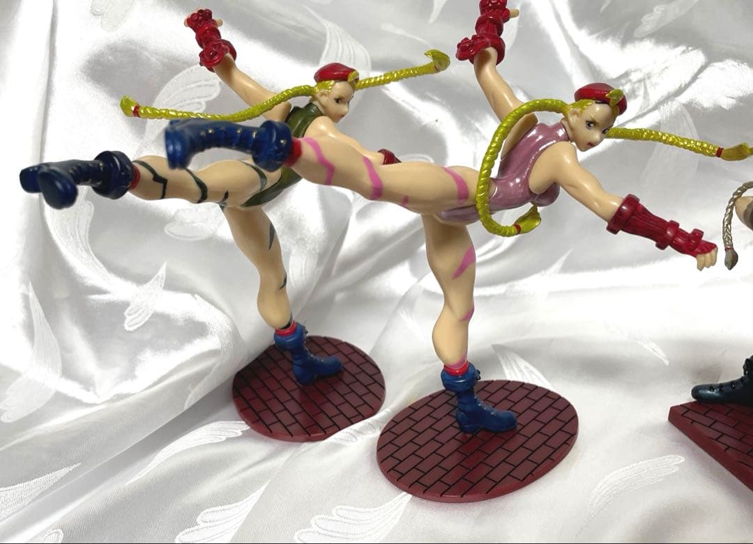 ストリートファイター キャミィ フィギュア 4体