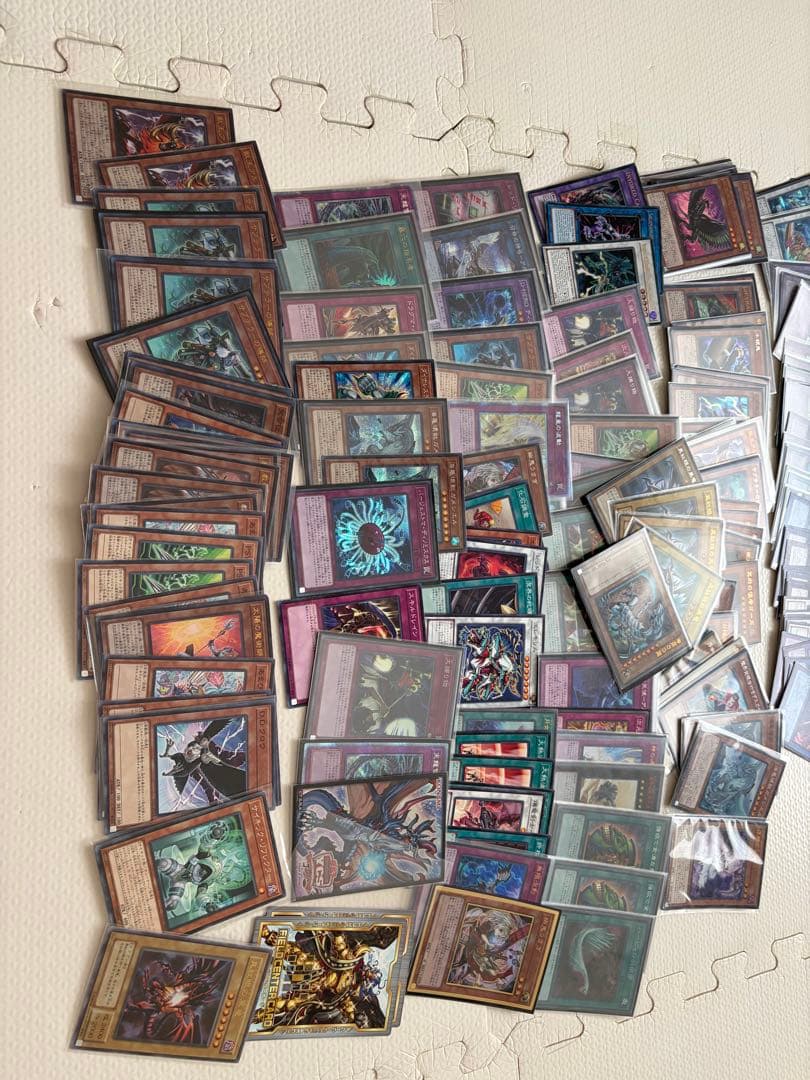 遊戯王　レアコレ デッキパーツ　ノーマル レア まとめ売り　引退