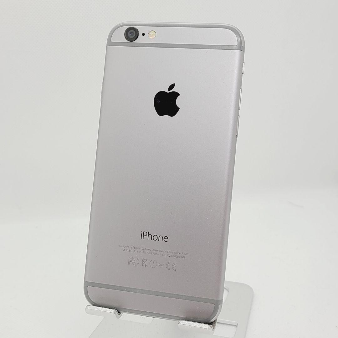 バッテリー99% Apple iPhone 6 64GB シルバー