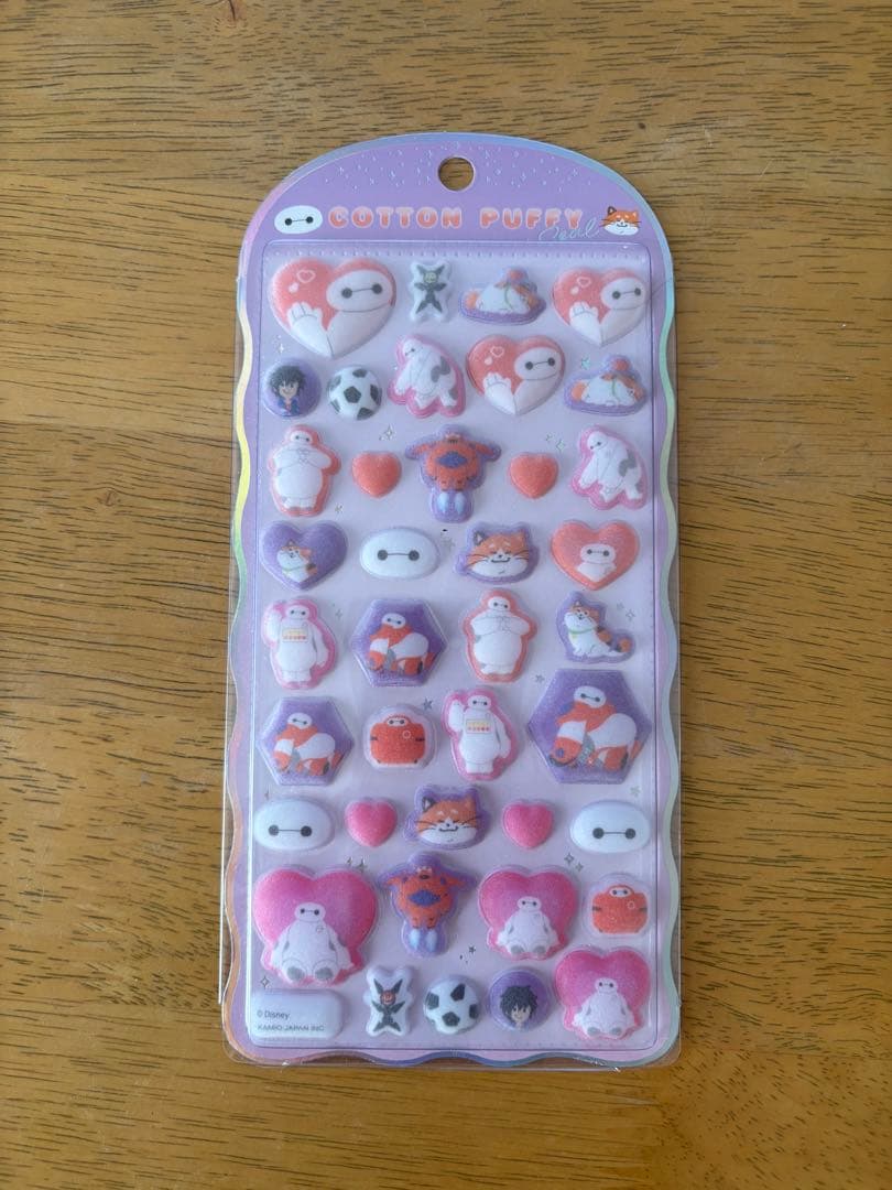 【正規品】【現品のみ】COTTONPUFFY コットンパフィ立体シール7枚セット